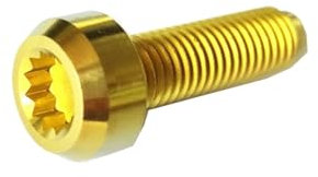 NKCVEZBW Kompatibel mit TITST M7x1,0x24,5 mm BBS Split Rim Titanschrauben (EIN Lot = 10 Stück)(C)