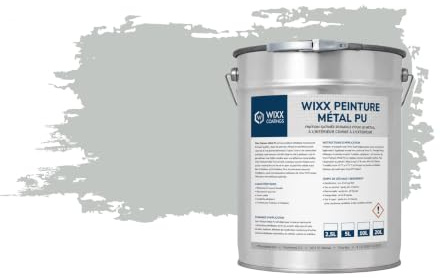 Wixx Peinture Métal PU - RAL 7035 | Gris clair - 2,5L