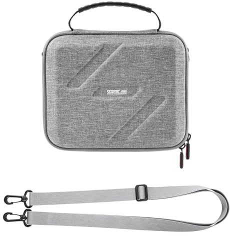 AMZLORD for DJI Osmo Mobile 7/7 Pro Carry Case Compartments Borsa di stoccaggio di protezione portatile for gimbal e accessori portatile