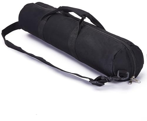 dekayaker Tripod Carrying Case Bag,35.4 x 7.5 Heavy Duty Nylon Padded Tripod Bag with Adjustable Shoulder Straps and Handles for Light Stand, Tripods, Monopods, Umbrellas, Softbox, Mic Stands,Black