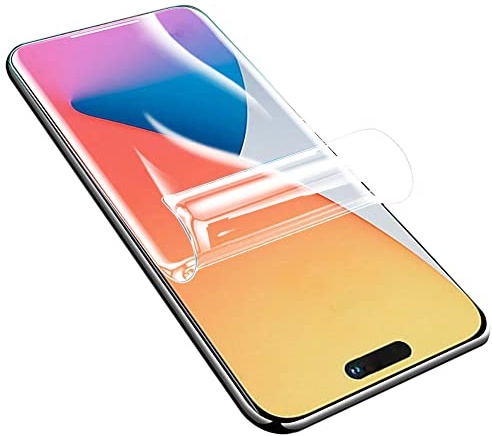 Negugew 2 Stück Hydrogel Displayschutzfolie für iPhone 14 Pro (6.1) | Flexible TPU Weich Folie, Blasenfrei, Selbstheilend, Kratzfest, Fingerprintfest, Keine Ablösenden Kanten, Ultradünne