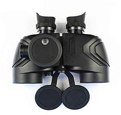 7X50 Hochleistungs-Fernglas, wasserdicht, Weitwinkel-Entfernungsmesser, Fernglas mit HD-stabilisiertem Kompass