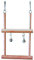 Nobby Trapezschaukel doppelt, mit Glocke 12,5 x 20,5 cm