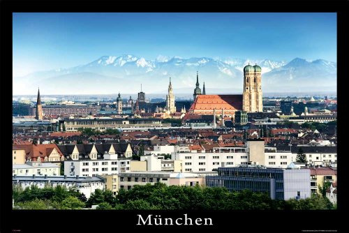 empireposter Deutsche Städte - Poster - München