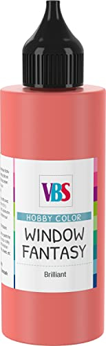 VBS Window Color 85ml Fensterfarbe Glasmalfarbe Malfarbe viele Farben Rosé