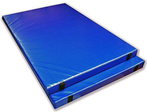Implay® Soft Play 610gsm PVC/High Density Foam - Large Safety - Crash - Landing Mat - Blue - 6ft x 4ft x 4in