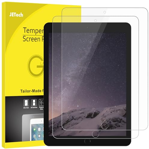 JETech Schutzfolie für iPad mini 1 2 3, Panzer Schutz Glas Folie Displayschutz, HD Klar, 2 Stück
