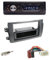 Radioeinbauset : Autoradio Caliber RMD022 USB/Micro-SD/FM-Tuner/AUX-IN+ 2-DIN Radioblende + Fach schwarz + ISO Adapter für FIAT Sedici ab 06/2006 •Suzuki SX4 ab 06/2006