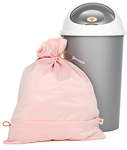 Foxy Baby® Waschsack und Windeleimer für Stoffwindeln - Sparpack (Orange)