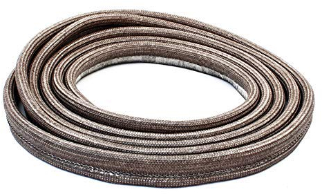 Kamindichtung selbstklebend 3m, ø 18x8mm Türdichtung Stegdichtung passend für Justus und Oranier Kaminofen Modelle
