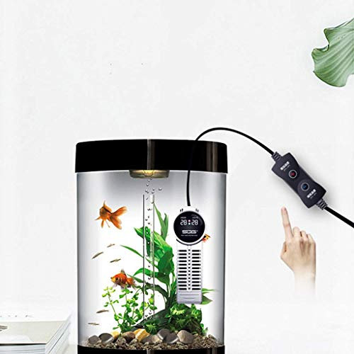 MU Calentadores de acuarios domésticos Pantalla Digital Inteligente, Tratamiento de Infrarrojos Calentador de Tanque de Peces multifunción, Interruptor Independiente y termostato Inteligente,PÚRPURA,