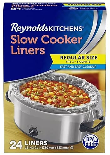Reynolds Slow Cooker Liners, 24 Pack