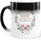 MoonWorks® Zaubertasse Farbwechsel Tasse Blumige Schimpfworte Blumen lustige Bürotasse Geschenk Gag Beleidigungen Pimmelgesicht weiß Magic-Tasse