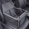 MENGQI Hundeautositz - Wasserdicht Atmungsaktiv Haustier-Auto-Matte, Sicherheit Booster, Waschbar Mattiertes Oxford-Tuch Tragetasche