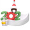 2020 Weihnachtsbaumschmuck, Familien-Mitglieder, Weihnachtsdekoration, Weihnachtsbaum, hängende Dekorationen für Zuhause, Party, Urlaub, DIY kreative Geschenke (schwarze Familie von 1)