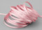 50 m x 3 mm Satinband ROSA Altrosa (021) doppelseitiges Schleifenband aus Satin ohne Draht weich und glänzend Geschenkband Deko Band double face Dekoband Dekorieren Kordel Basteln