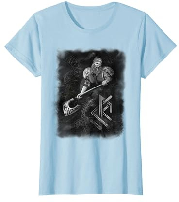 Hache viking Guerrier Cadeau Viking et Valhalla T-Shirt
