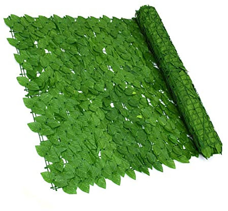 GXBCS Künstliche Hecke Sichtschutz Künstliche Sichtschutzzaun Leaves Vine Privacy Zaun Wandschirm Garten Rattan Zaun Screening Rolls Dekoration für Außendekor, Innendekor, Party, Hochzeitsdeko 121