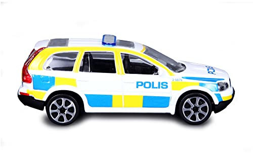 Bburago B18-30430 1:43 Street FIRE - Auto polizia svedese, colori e disegni assortiti
