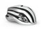 MET Sport Casco Trenta 3k Carbon MIPS Helm, Weiß/Silber (Mehrfarbig), L
