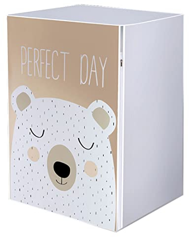 Washing Machine Cover Washer Dust Cover Tumble Dryer Cover Dustproof Case Waterproof Sun Protective Cartoon Pattern for Drum Washing Machine Style4, Washer Dust Cover, Tumble Dryer Cover, Washing