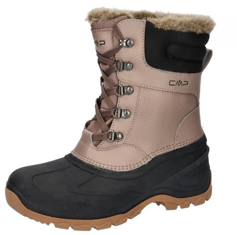 CMP Women's Atka Wmn Wp-3q79546 Snow Boot, Ash, 7 UK