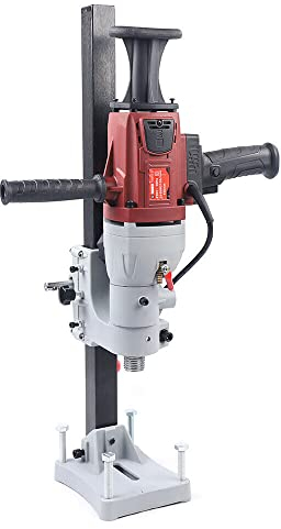 Kernbohrgerät 2200W Kernbohrmaschine Diamant 1200U/Min Kernbohrer Nass Trocken Bohren Diamantbohrkrone Set Kernbohrer Betonbohrwerkzeug für Holz Metall Beton