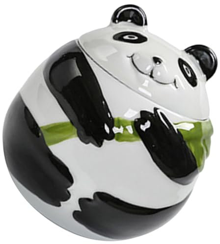 Cabilock Bougie Parfumée Panda en Pot Bougie Décorative Cire de Paraffine pour La Relaxation Coffret