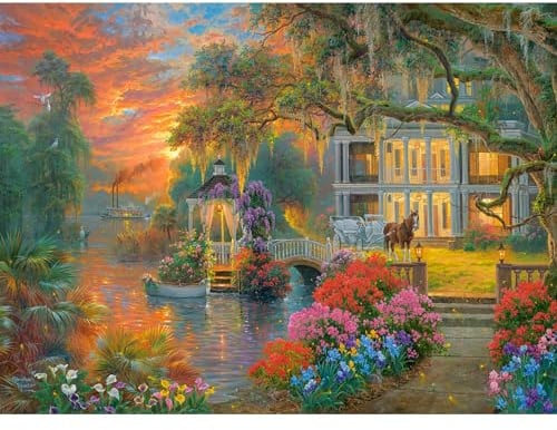 Castorland Puzzle 2000 Teile: Charmanter Abend