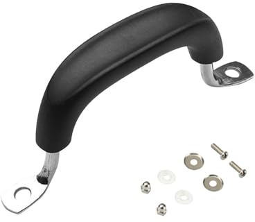 Generic Pot Lid Cover Handle with Screws Heat Resistant Replacement Two Holes Non Slip for Pan Cookers Kitchen Cookware Lids Saucepan, Hole Distance 12cm