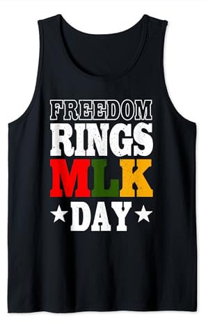Freedom Rings MLK Day - Afroamerikanische Bürgerrechtsbewegung Tank Top