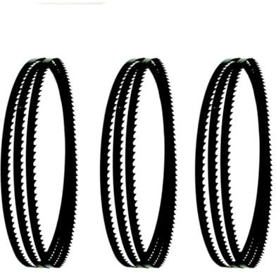 Lama for sega a nastro 3 pezzi 1400 mm / 13 mm / 0,36 mm / (6 T o 10 T) for sega a nastro HBS30 for Scheppach(6 TPI)