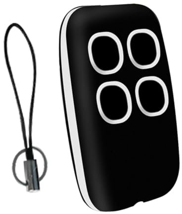 ANNJUC 250-913MHz Garage Télécommande Duplicateur Multifréquence Copie Sans Télécommande Universelle Ouvre-porte Blanc