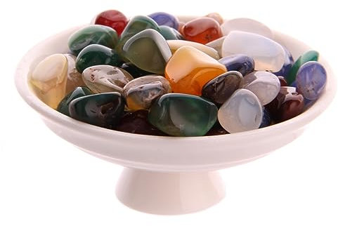 ABOOFAN 100g Edelstein Achatstein Heilstein Zum Trommeln Schneiden Polieren Für Aquariumstein Gartendekoration Schmuck