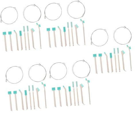 SEWOART 5 Sets Ice Maker Gap Brush Cleaning Kit Ice Maker Cleaner Plastic Home Appliance Cleaning
