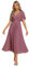 Ever-Pretty Women's Embellished Midi Evening Dress Ladies Short Sleeve line with Short Sleeve for Wedding Guest Dress Orchid 8UK