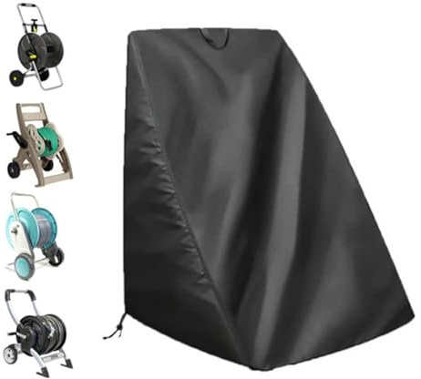 NICENEEDED Gartenschlauchtrommel Abdeckung Mit Kordelzug wasserdichte Schutzhülle Aus Polyester Für Den Gartenschlauchwagen