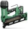 HiKOKI Battery Strip Nailer 21° - 18 V, 50-90 mm Nails - Powerful, LED Light, Brushless Motor, Air Spring Drive, Tool-Free Depth Adjustment - Includes 2 Batteries 18 V/5 Ah + Charger + System Case