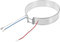 OFFSCH Wasserkocher Heizspirale Elektrischer Kaffeekocher Poolheizung Reisekessel Elektrische Mini-wasserkocher Heizmattenthermostat -adapter Wasserkessel Heizkörper Silver