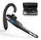 Euakee Auricolare Bluetooth Singolo, Auricolari Bluetooth con Microfono V5,4 con Custodia di Ricarica da 500 mAh, Cuffie Vivavoce con Doppio Microfono CVC 8,0 per Computer Cellulari Camionista Casa(B)