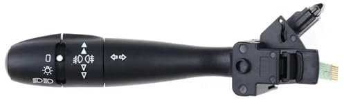 DGOINGPI Palanca Intermitentes Compatible con Peugeot 206, 207, 307, 406, 407 y 1007. Compatible con el Interruptor de luz Intermitente y Columna de dirección de Citroën.(No Function)