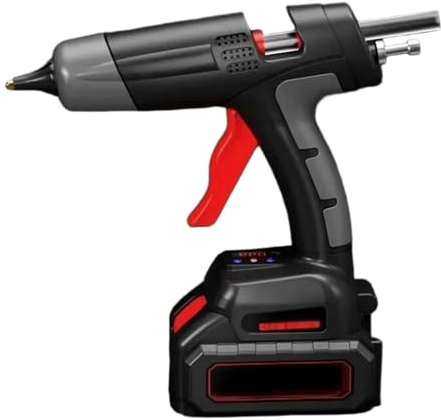 MKHQST Hot Glue Gun Battery Operated Hot Glue Gun for 21V with Temperature Control11mm Precision for Craft and Repair Tools for Crafting(1500mAh)