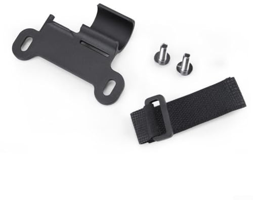 Yuanpgky Schwarze Halterung für Pumpen mit 2 cm Durchmesser, Nylon-Gurthalterung für Fahrradrahmen, kompatibel mit den meisten Rahmenpumpen, leicht und für langlebige Befestigung