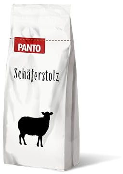 Panto Schäferstolz 25kg – hochwertiges Ergänzungsfuttermittel für Schafe und Ziegen ohne Kupfer, Schaffutter zur frühen Beifutter-Aufnahme