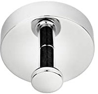 Croydex QM741741 Romsey Robe Hook , Silver , 5.3 x 5.3 x 3.7cm