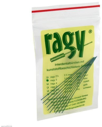RAGY Interdentalbürsten 3 grün 10 St