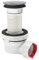 Wirquin 30721532 Komplettset Waschbecken XS Pure Quick Clac Ablaufgarnitur 100 mm