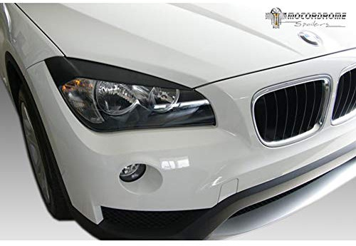 Motordrome Scheinwerferblenden passgenau | kompatibel mit BMW X1 E84 2009-2015 (ABS)
