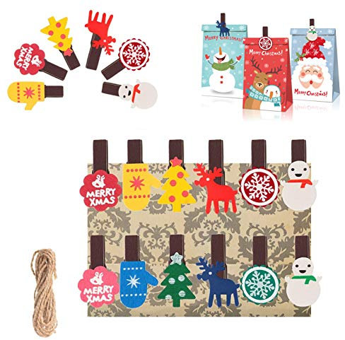 mollette legno piccole,Mollettine,mollette in legno naturale,Mini mollette,mini mollette in legno,Mollette Naturali,Decorazione Natalizia per la casa,mollette in Legno per Albero di Natale (A)