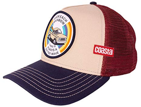Fanatics - Herren Baseball Cap Trucker Cap Limited Edition, viele Verschiedene Varianten inklusive Keyholder (Rainbow - beige)